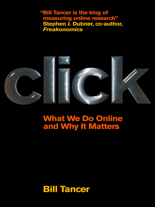 Title details for Click by Bill Tancer - Available
